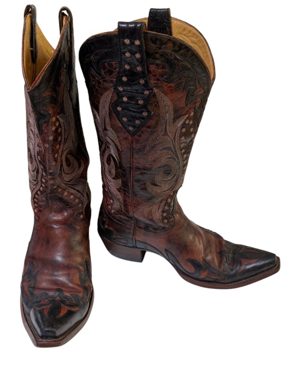 Old Gringo Vintage Brown Leather Western Cowboy Boots L338 Women’s 8.5 B